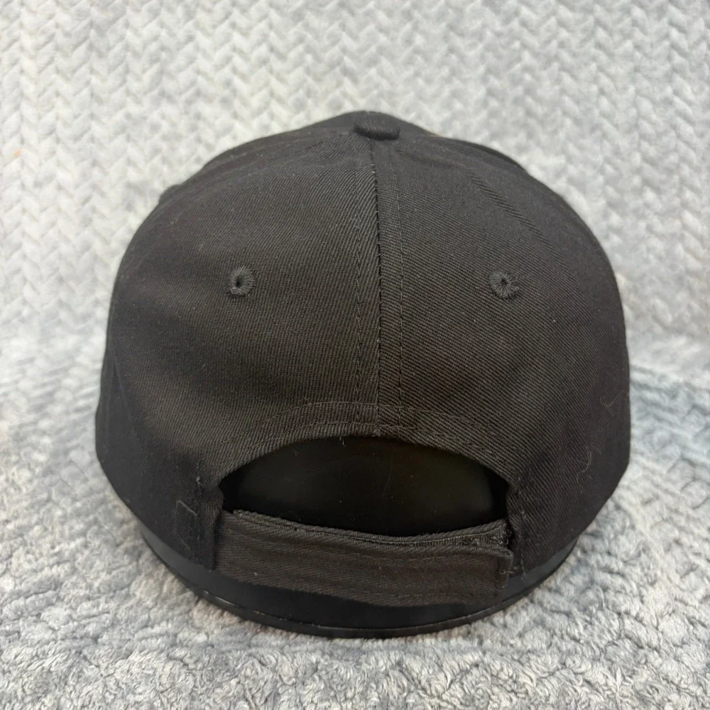 Bug Juice Embroidered Baseball Cap Black Pink Adjustable Hat Casual Accessory